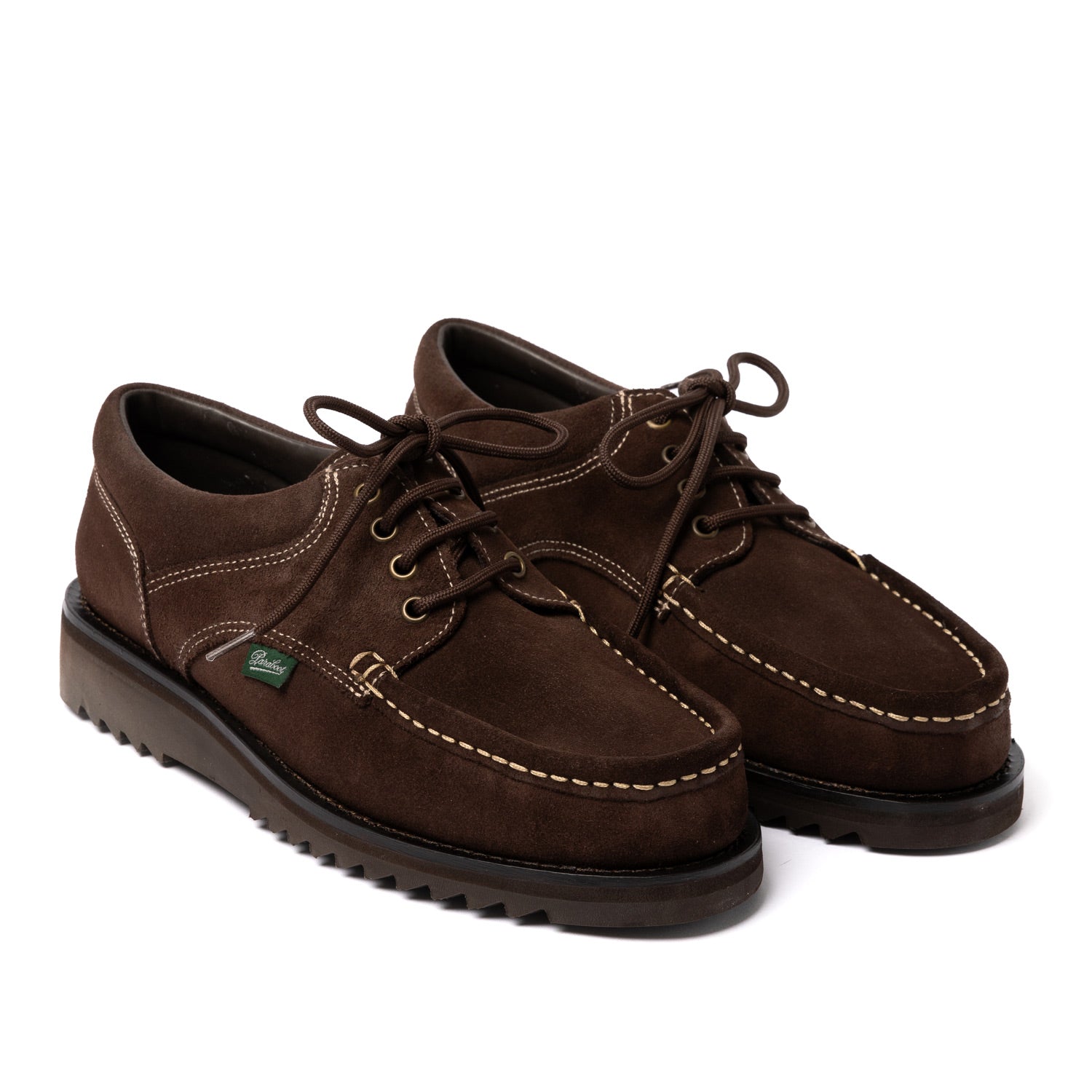 Dark Brown Shoes "Thiers" made of Suede - A French Legend